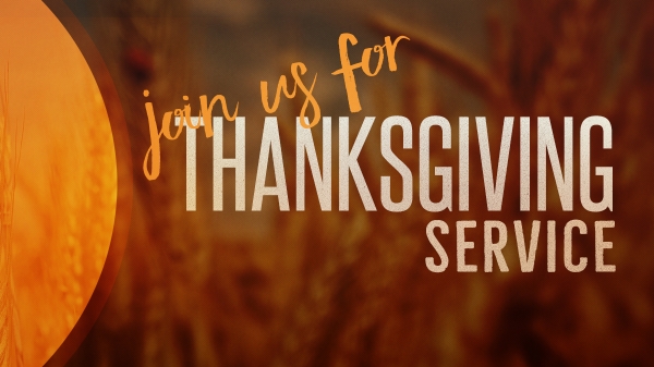 St. Mary's Thanksgiving Service - Thursday, November 28